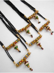 Meenakari Mangalsutra (6 Pcs)